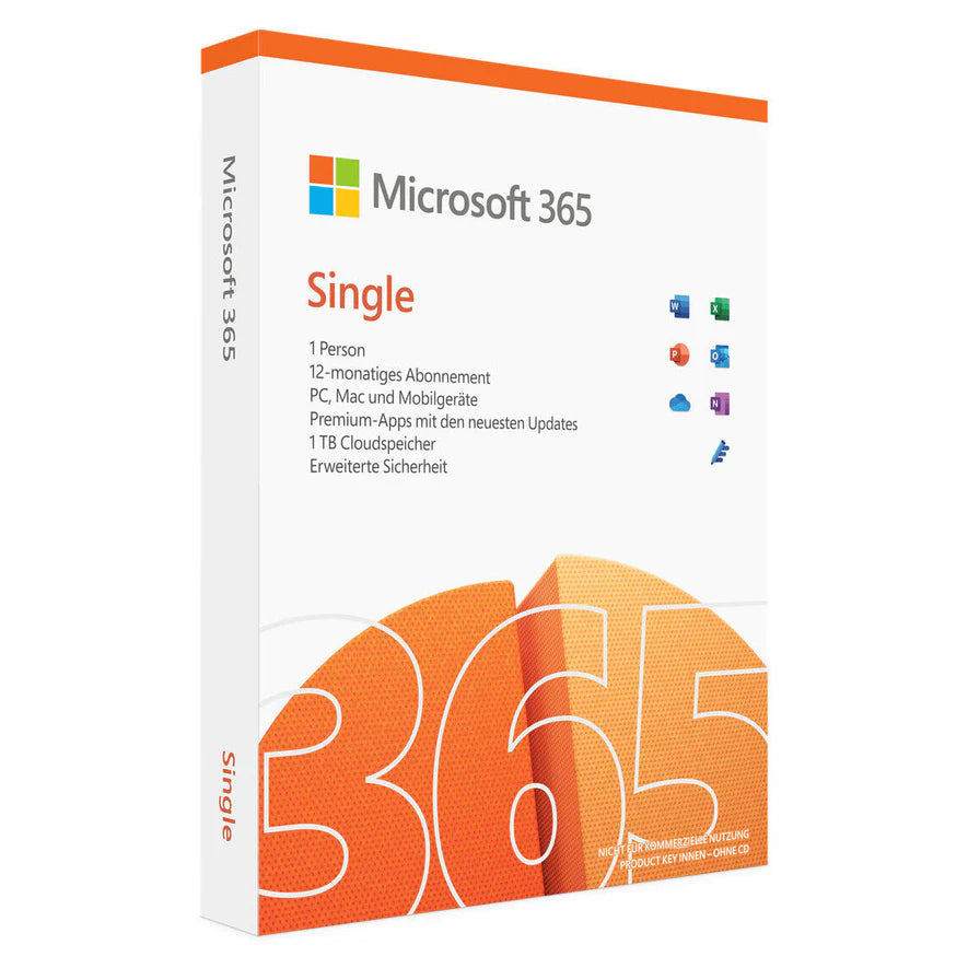 Office 365 5 Geräte 1 Nutzer